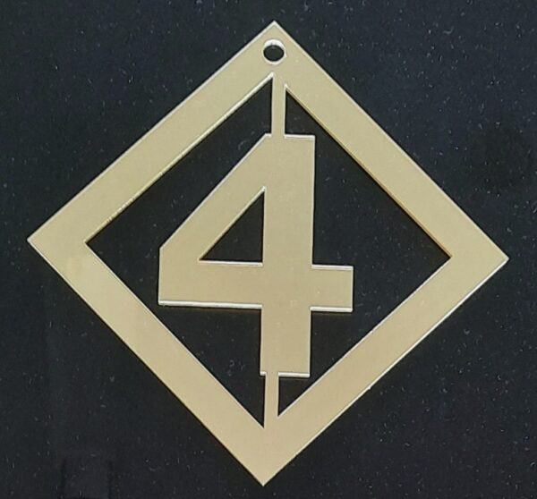 Acrylic Name Hanging 5"x5"