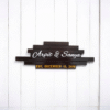 Wooden Nameplate with Acrylic Letters