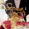 Cake Topper 8"x8"