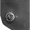 Cufflinks - Round (Silver and Black)