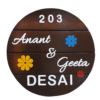 Wooden Nameplate - Round 12"Diameter