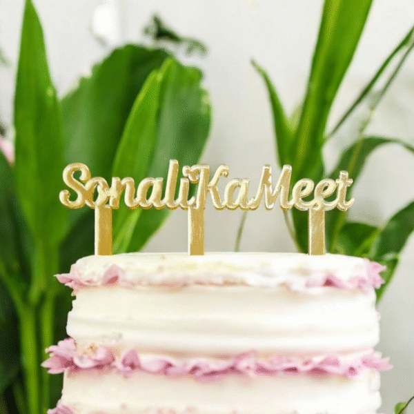 Cake Topper 8"x8"