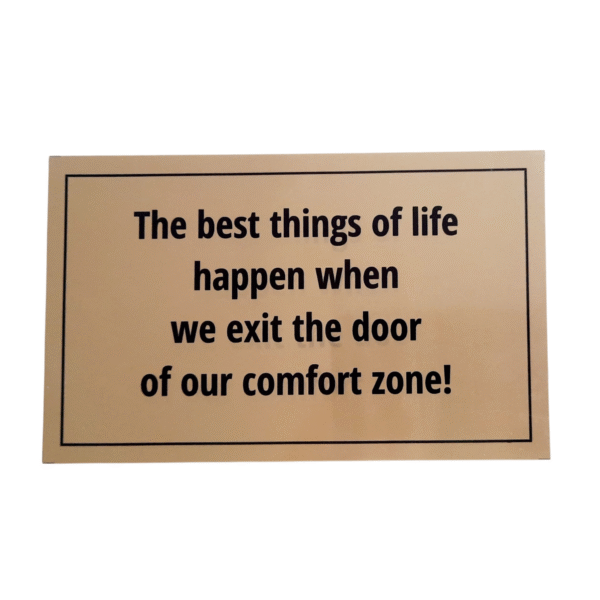 Metal Nameplates (Metallic Silver / Metallic Gold) 11"x7"