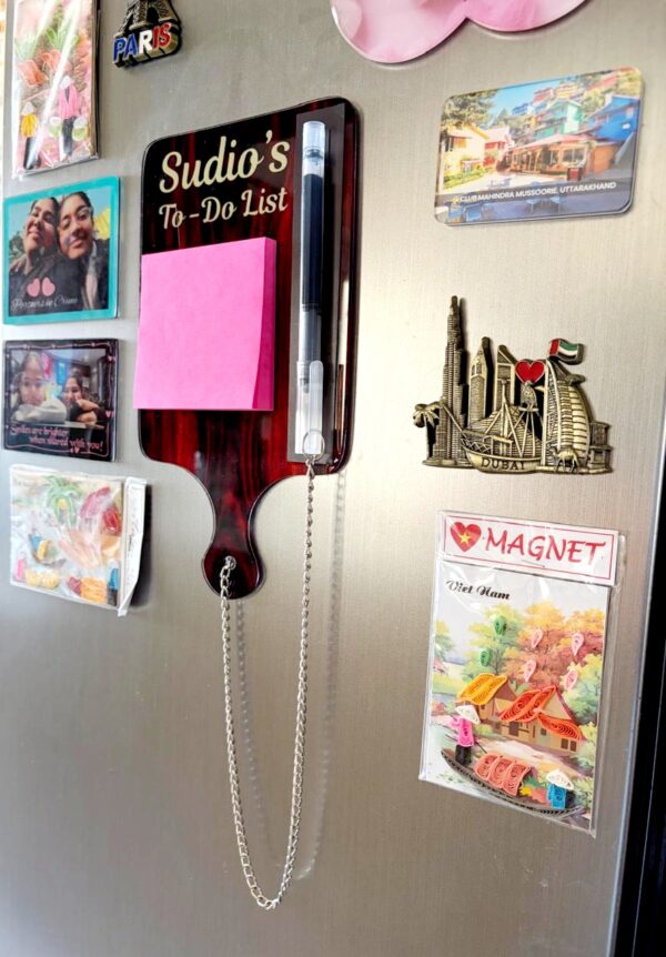Sudio To-Do List as a Fridge Magnet