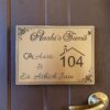 Golden Steel Nameplate