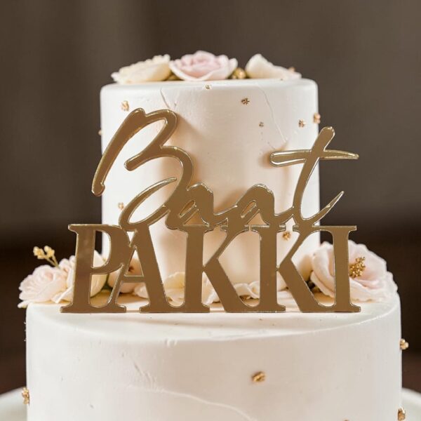 Engagement Cake Topper