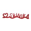 Srinika without background Kids' Nameplate
