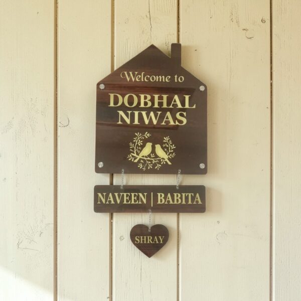 Acrylic Hanging Nameplate