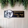 Acrylic Nameplate with LED light